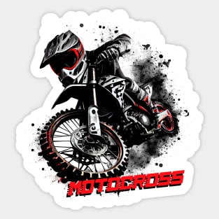 Motocross Sticker